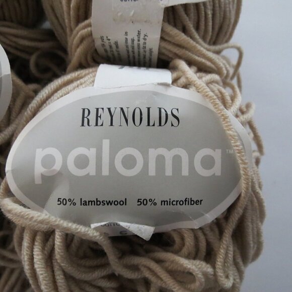 🛒 $8 - 4 Skeins of Reynolds Paloma Yarn Lambs wool & Microfiber #1874 - Picture 2 of 5